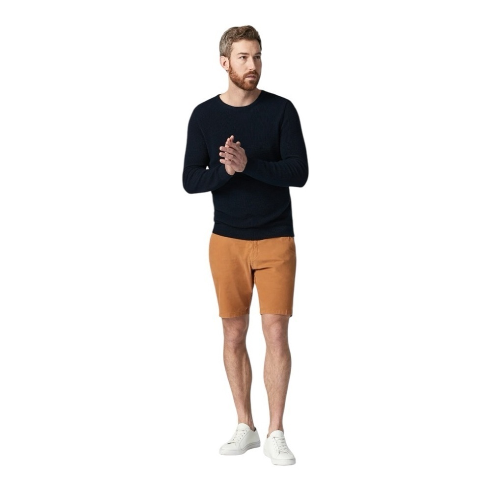 34 Heritage Arizona Slim Shorts in Brown | Fine Touch - Size 36